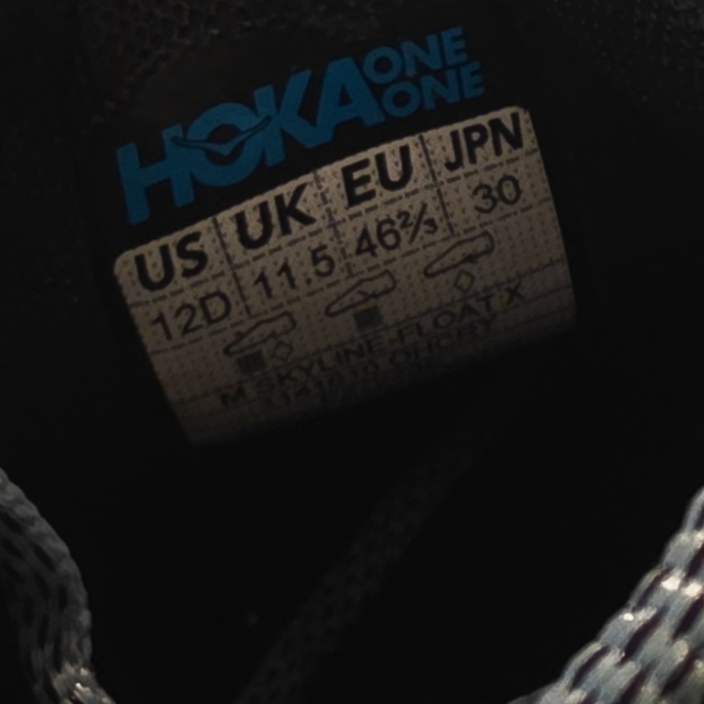 New Hoka One Skyline Float X Olive Haze Running Shoes Men's Sz 10.5 D - Picture 14 of 14